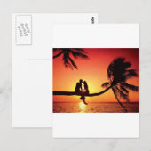 Liebe liegt in der Luft Postkarte (Vorne/Hinten)