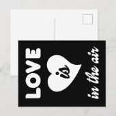 Liebe liegt in der Luft Postkarte (Vorne/Hinten)