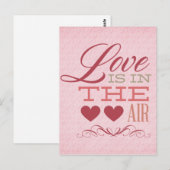 Liebe liegt in der Luft Postkarte (Vorne/Hinten)