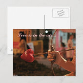 Liebe liegt in der Luft Postkarte (Vorne/Hinten)