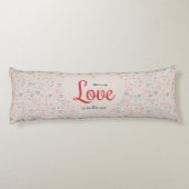 Liebe liegt in der Luft Seitenschläferkissen (Rückseite)