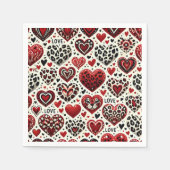 Liebe liegt in der Luft Serviette (Vorderseite)