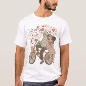 Liebe liegt in der Luft T-Shirt (Vorderseite)