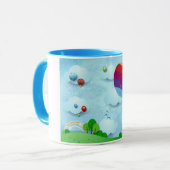 Liebe liegt in der Luft Tasse (Vorderseite Links)