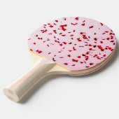 Liebe liegt in der Luft Tischtennis Schläger (Vorderseite)