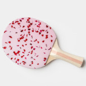 Liebe liegt in der Luft Tischtennis Schläger (Seitenansicht)