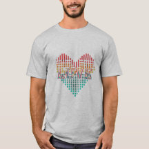 Liebe liegt in der Luft: Valentinischer T - Shirt