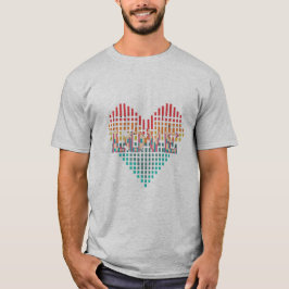 Liebe liegt in der Luft: Valentinischer T - Shirt