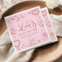 Liebe liegt in der Luft Valentinstag Braut-Shower