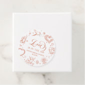 Liebe liegt in der Luft Valentinstag Brautparty Geschenkanhänger (Beispiel)