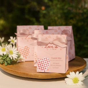 Liebe liegt in der Luft Valentinstag Brautparty Geschenkschachtel