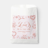 Liebe liegt in der Luft Valentinstag Brautparty Geschenktütchen (Vorderseite)