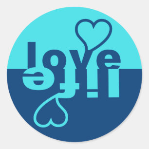 Liebe Life Aufkleber