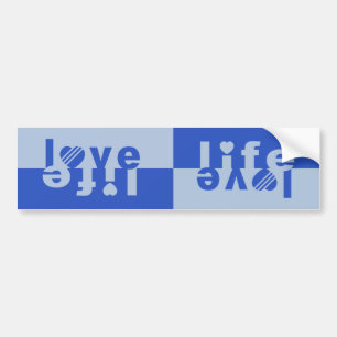 LIEBE LIFE AUTOAUFKLEBER