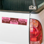 Liebe Life Autoaufkleber (Auf Lkw)