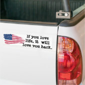 Liebe Life Autoaufkleber (Auf Lkw)