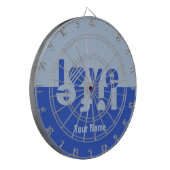 LIEBE LIFE-benutzerdefiniertes Dartboard Dartscheibe (Vorderseite Links)