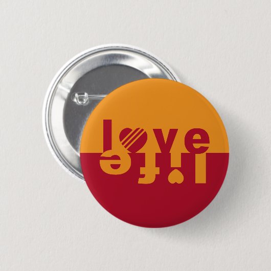 LIEBE LIFE BUTTON (Vorne & Hinten)