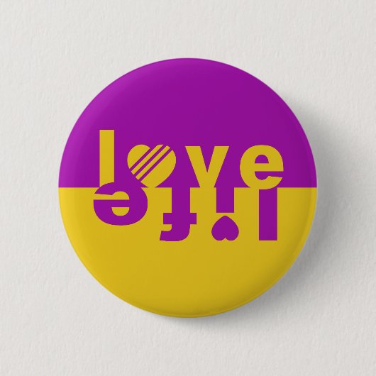 LIEBE LIFE BUTTON (Vorderseite)