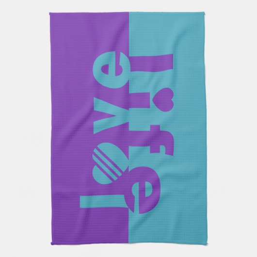 LIEBE LIFE Handtücher (Vertikal)