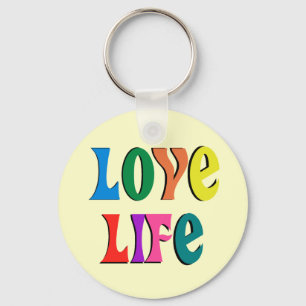 Liebe LIFE! individuell anpassbare christliche Nac Schlüsselanhänger