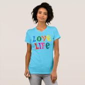 Liebe LIFE! individuell anpassbare christliche Nac T-Shirt (Vorne ganz)