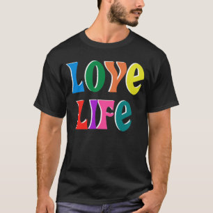Liebe LIFE! individuell anpassbare christliche Nac T-Shirt