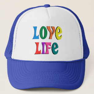 Liebe LIFE! individuell anpassbare christliche Nac Truckerkappe