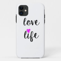 Liebe Life IPhone selten There Case