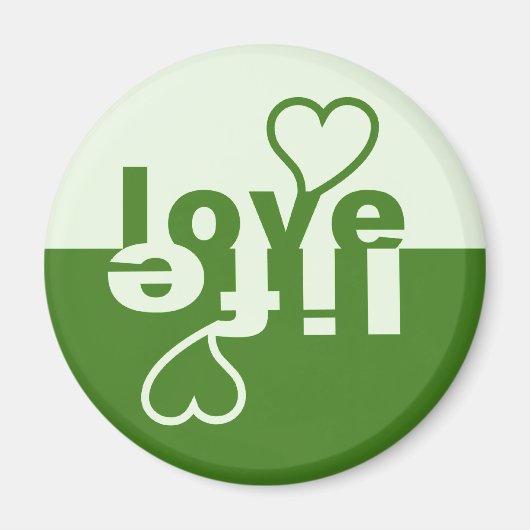 Liebe Life-Magnet Magnet (Vorne)