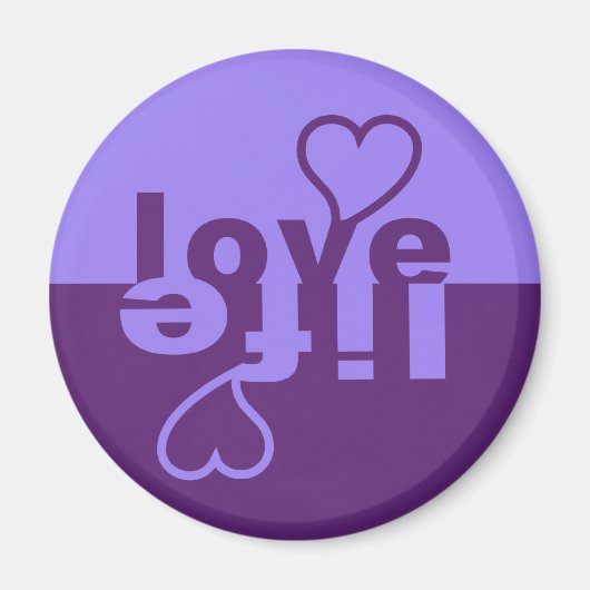 Liebe Life-Magnet Magnet (Vorne)