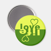 Liebe Life-Magnet Magnet (Vorderseite/Rückseite)