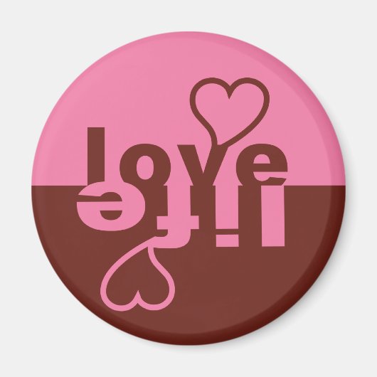 Liebe Life-Magnet Magnet (Vorne)
