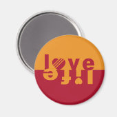 LIEBE-LIFE-Magnete Magnet (Vorderseite/Rückseite)