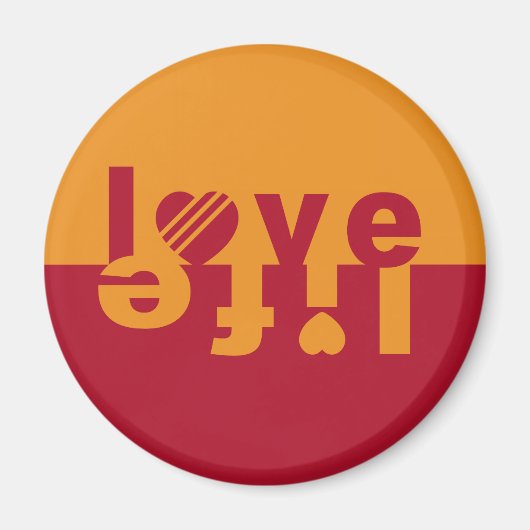LIEBE-LIFE-Magnete Magnet (Vorne)
