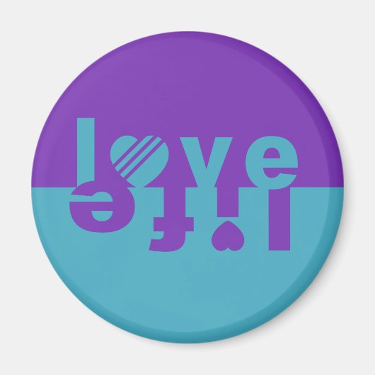 LIEBE-LIFE-Magnete Magnet (Vorne)
