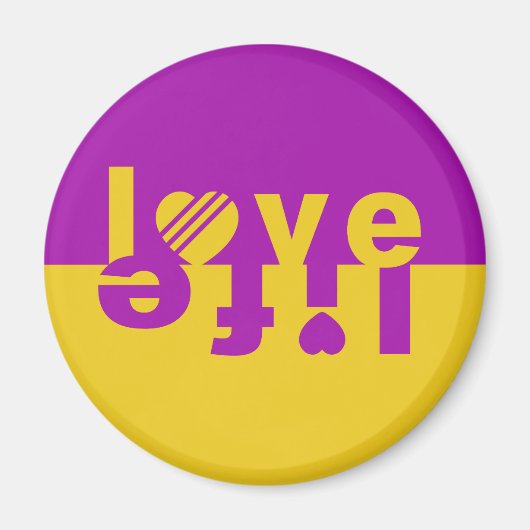 LIEBE-LIFE-Magnete Magnet (Vorne)