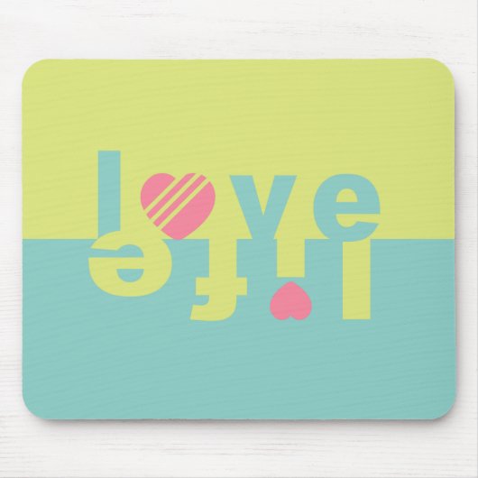 LIEBE LIFE mousepad (Vorne)