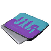 LIEBE LIFE Notebook-Ärmel Laptopschutzhülle (Vorne Knopf)