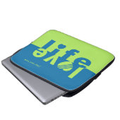 LIEBE LIFE Notebook-Ärmel Laptopschutzhülle (Vorne Knopf)