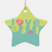 LIEBE LIFE-Ornamente Keramikornament (Vorne)