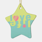 LIEBE LIFE-Ornamente Keramikornament (Links)