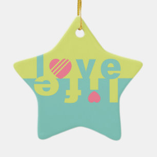 LIEBE LIFE-Ornamente Keramikornament