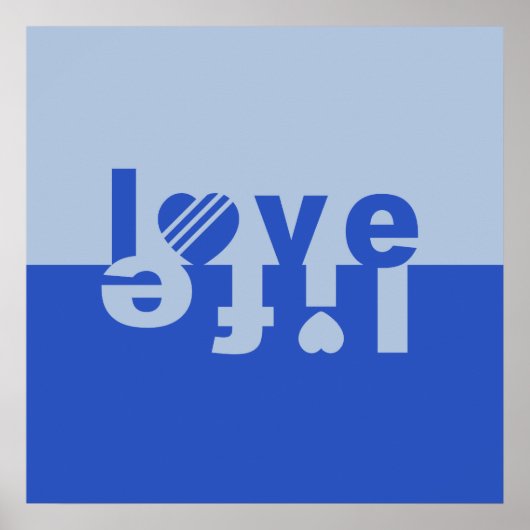 LIEBE LIFE-Plakat Poster (Vorne)