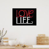 Liebe Life Poster (Küche)