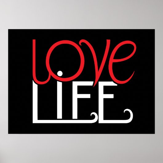 Liebe Life Poster (Vorne)