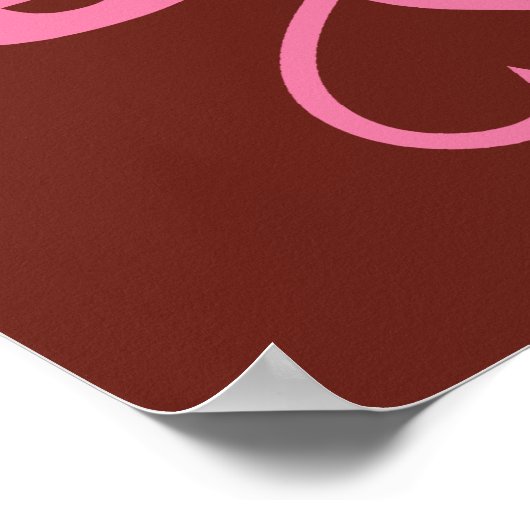 Liebe Life-Poster Poster (Ecke)