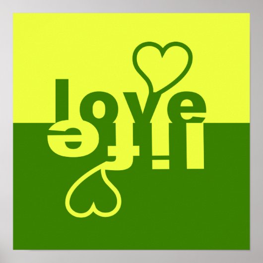 Liebe Life-Poster Poster (Vorne)