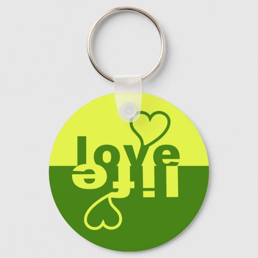 Liebe Life Schlüsselanhänger (Vorderseite)