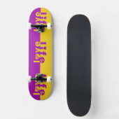 LIEBE LIFE-Skateboards Skateboard (Vorderseite)